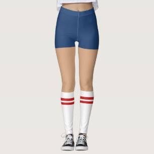 Novelheit Nerdy Shorts und Röhren-Socken Leggings