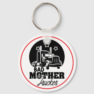 Novelty Bad Mother Trucker Keyring Schlüsselanhänger