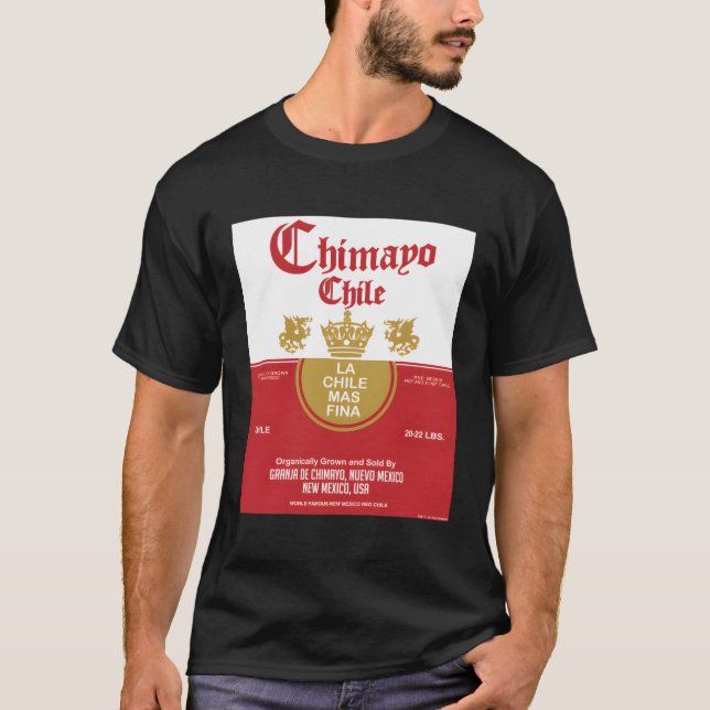 Novelty Chimayo Red Chile T-Shirt (Vorderseite)