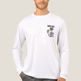 Novelty Dad tax  gift for dad's  Tri-Blend Shirt