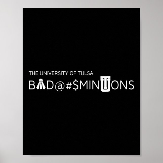 Novelty Dminton Team Poster (Vorne)