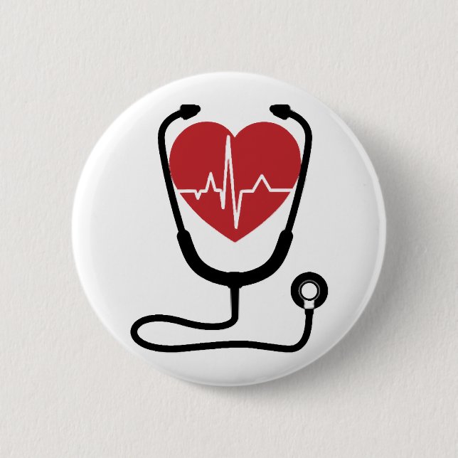 Novelty Doctor Nursing Practitioner Geschenk Cool Button (Vorderseite)