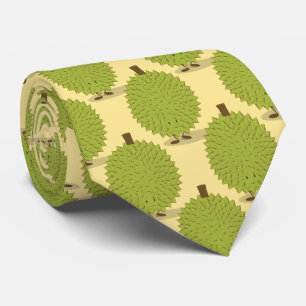 Novelty Durian Frucht Cartoon Food Nacken Krawatte