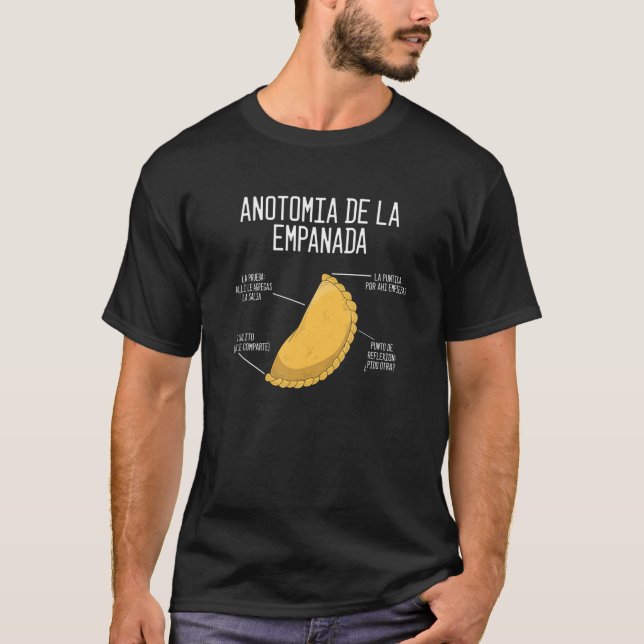 Novelty Empanada Sandwiches Argentinien Spanish Cu T-Shirt (Vorderseite)