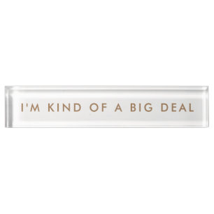 Novelty Funny Desk Name Plate Namensplakette