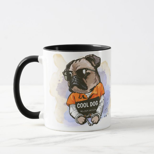 Novelty Puppy Mug Tasse (Links)