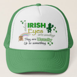 Novelty St Patricks Day Hats Truckerkappe