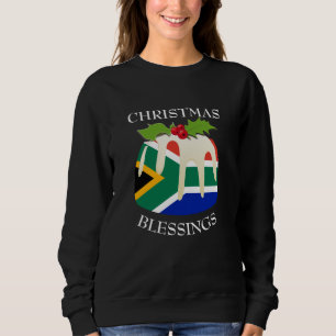Novelty SÜDAFRICA Weihnachts-Pudding Sweatshirt