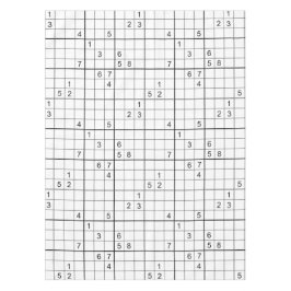 Novelty SUDOKU Tischdecke
