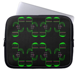 Novelty Venus Flytrap Print Electronics Bag Laptopschutzhülle