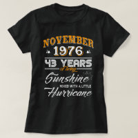 November 1976 Shirt-43. Jahrestags-Geschenke