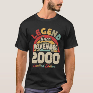 November 2000 seit November 2000 T-Shirt