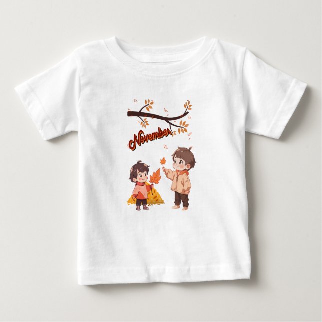 November Baby T-Shirt (Vorderseite)