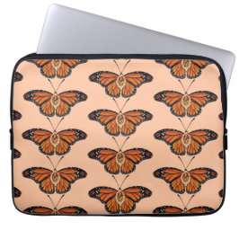 November Citrine Monarch Butterfly Design Laptopschutzhülle