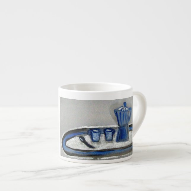 ...november espresso...art by Jutta Gabriel... Espressotasse (Vorderseite Rechts)