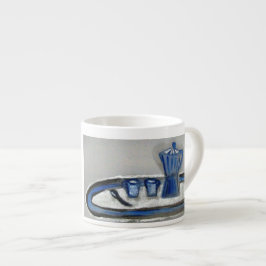 ...November Espresso...Kunst von Jutta Gabriel... Espressotasse