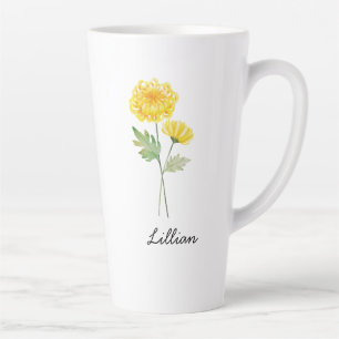 November Geburtsmonat Blume Chrysanthemum Milchtasse