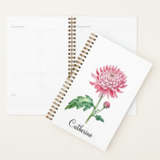 November-Geburtsmonatsblume Chrysantheme Planer