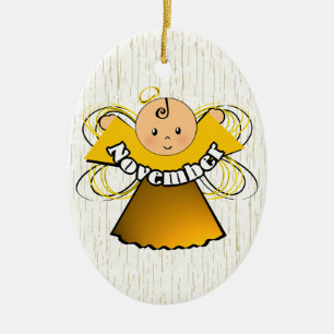 November Geburtstag Angel Keramik Ornament