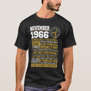 November Geburtstagsgeschenke - Geborener November T-Shirt