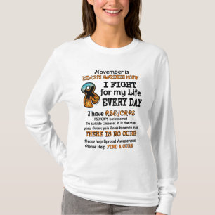 November... Ich kämpfe. T-Shirt