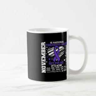 November ist das nationale Bauchspeicheldrüsenkreb Kaffeetasse