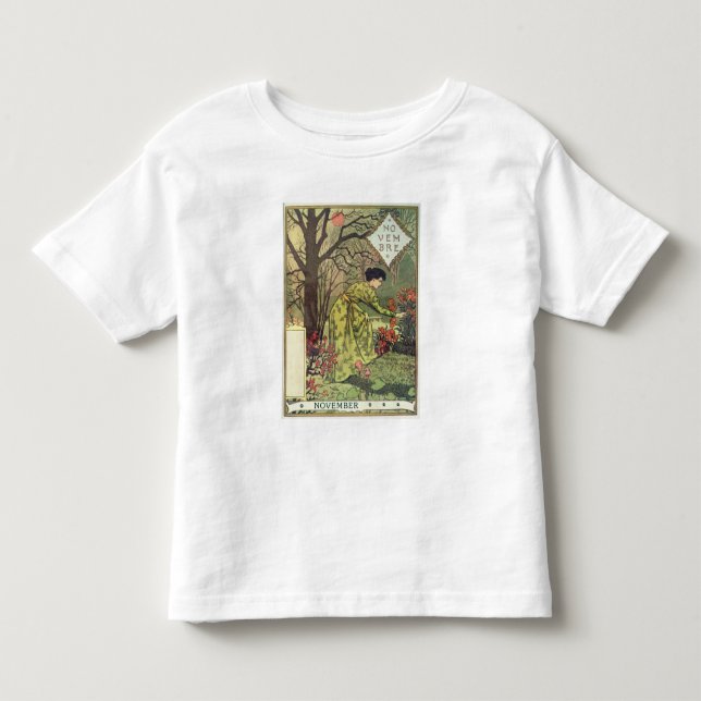 November Kleinkind T-shirt (Vorderseite)