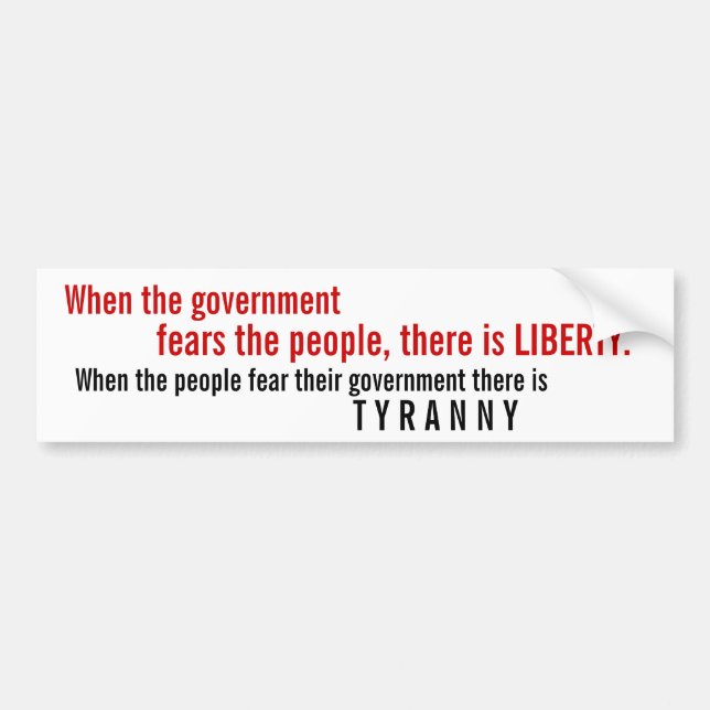 NOVEMBER KOMMT - Abstimmung Demokraten heraus Autoaufkleber (Vorne)