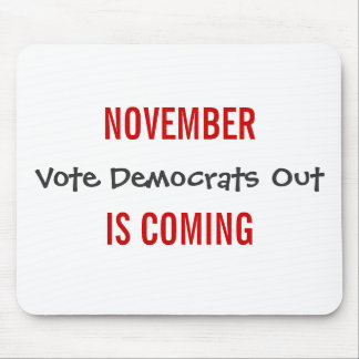 NOVEMBER KOMMT - Abstimmung Demokraten heraus Mousepad
