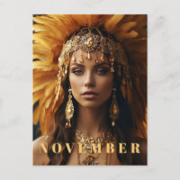 *~* NOVEMBER Kopfschmuck Topas Geburtsstein AP53 B
