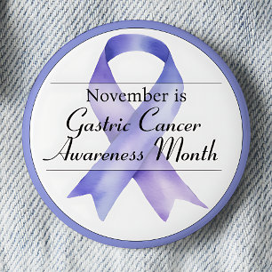 November Magenstockkrebs Monat Button