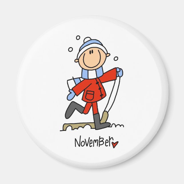 November Magnet (Vorne)