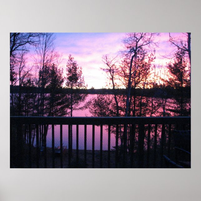 November Morning Poster (Vorne)