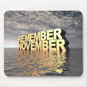 November Mousepad