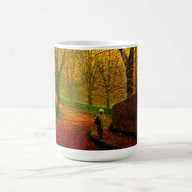 November Nachmittag Stapleton Park Grimshaw Kaffeetasse (Mittel)