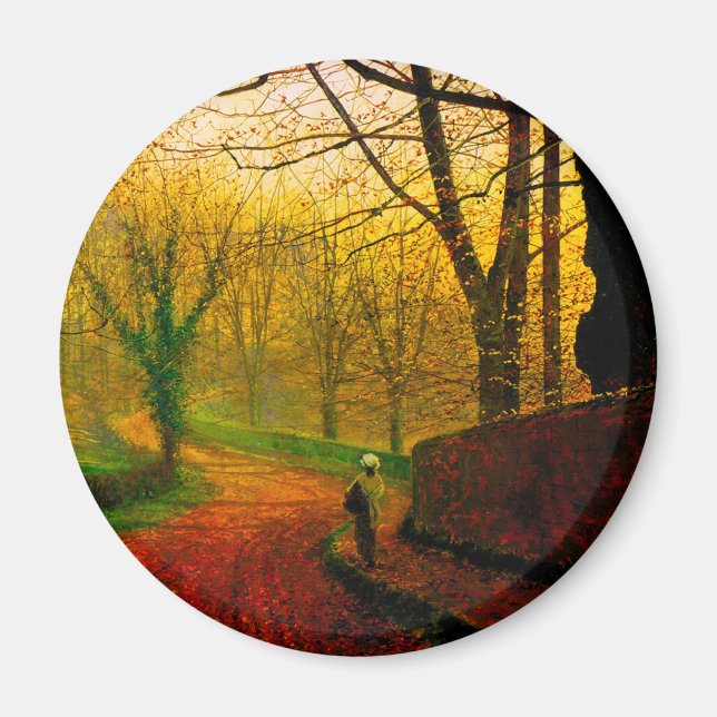 November Nachmittag Stapleton Park Grimshaw Magnet (Vorne)