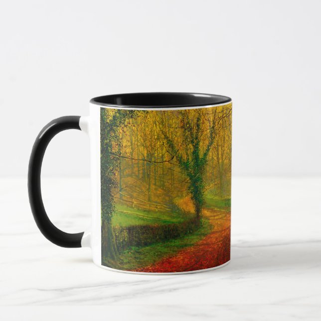 November Nachmittag Stapleton Park Grimshaw Tasse (Links)