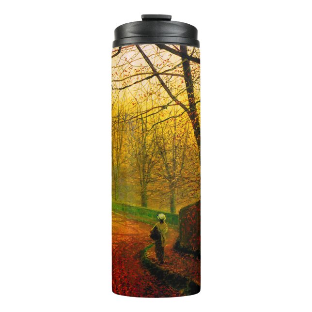 November Nachmittag Stapleton Park Grimshaw Thermosbecher (Vorderseite)
