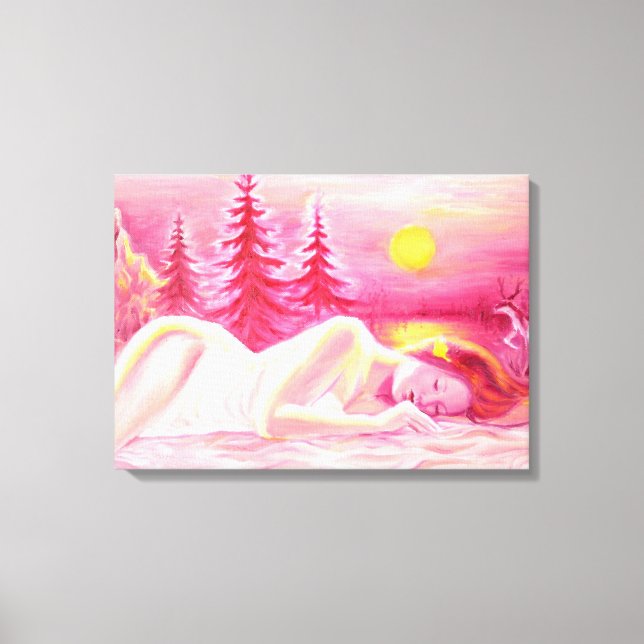 November Sommer Leinwanddruck (Vorderseite)