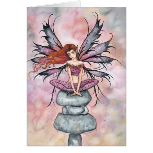 November Sprite Fairy Fantasy Art