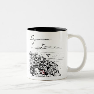 November-Tasse 2 Zweifarbige Tasse