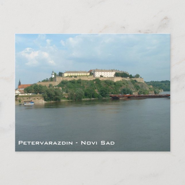 Novi Sad Postkarte (Vorderseite)