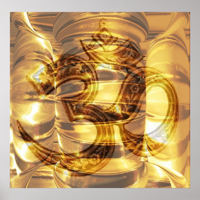 NOVINO Naveen OM Mantra Dedication Poster (Vorne)