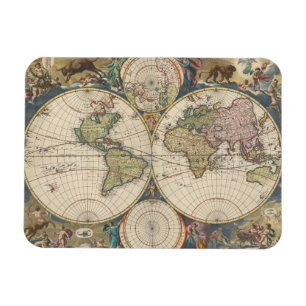 Novissima Totius Terrarum Orbis Tabula Magnet