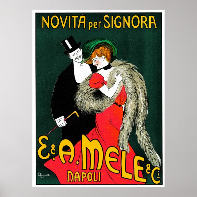 Novita per Signora 1903 ~ Vintag italienisch Poster (Vorne)