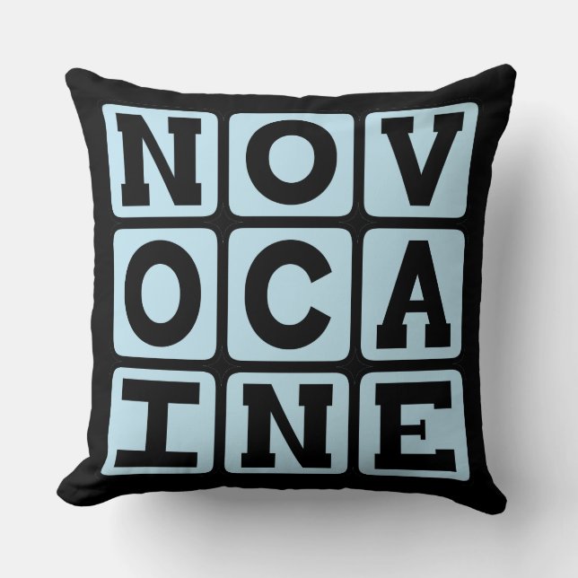Novocain, Zahnnarkose Kissen (Vorderseite)