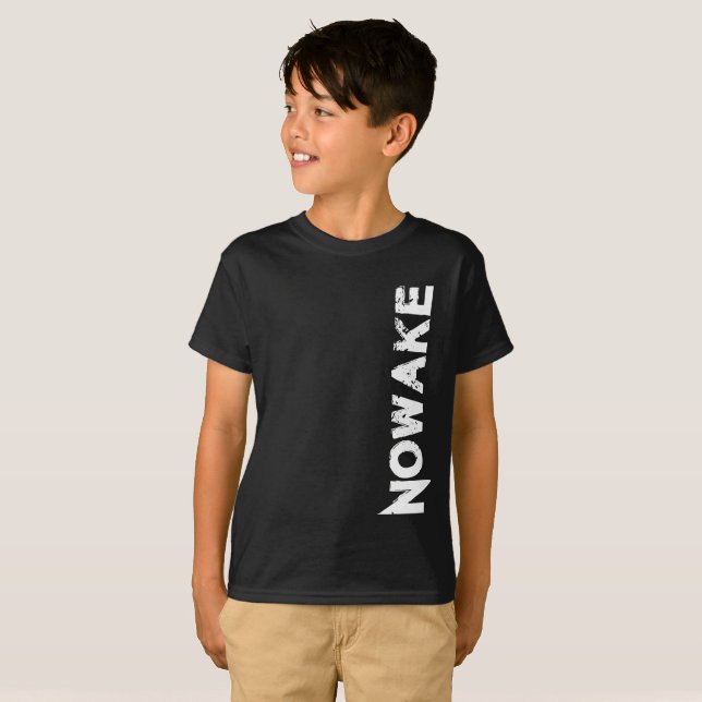NOWAKE Kinderentwurf T-Shirt (Vorne ganz)