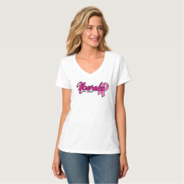 NOWAKE weißes V BCA Ausgaben-Shirt T-Shirt