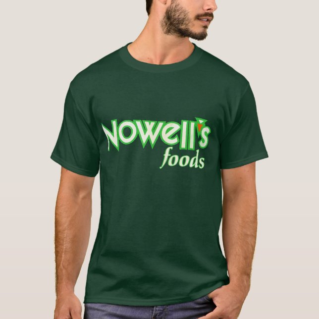 Nowells Lebensmittelgeschäft-Speicher-T - Shirt (Vorderseite)