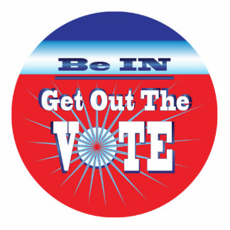 NowPower • Gehen Sie die ABSTIMMUNG Verzierung Fotoskulptur Ornament